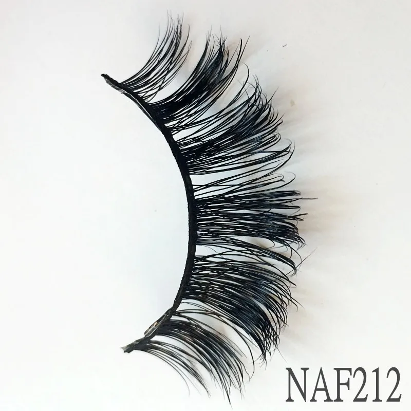 IN USA 300คู่ขนตาปลอม3D Mink Lashes หนา HandMade Full Strip Lashes ความโหดร้ายฟรี Mink ขนตาเทียมมาสคาร่า