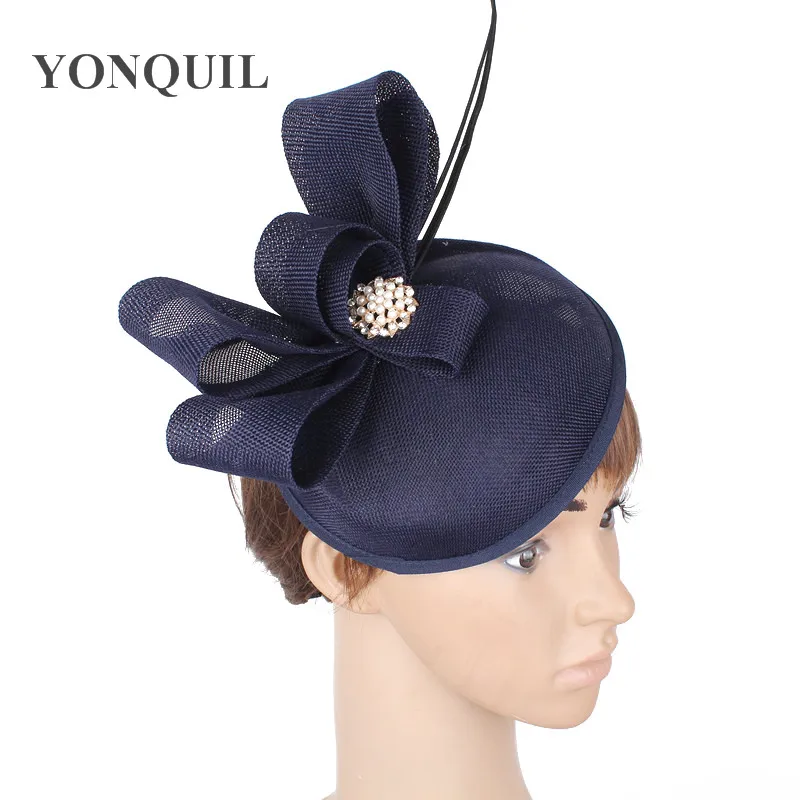 

Femme Party Wedding Pillbox Hat Hair Clip Women Fancy Party Fascinator Hat Derby Church Chapeau Cap Headband Accessories