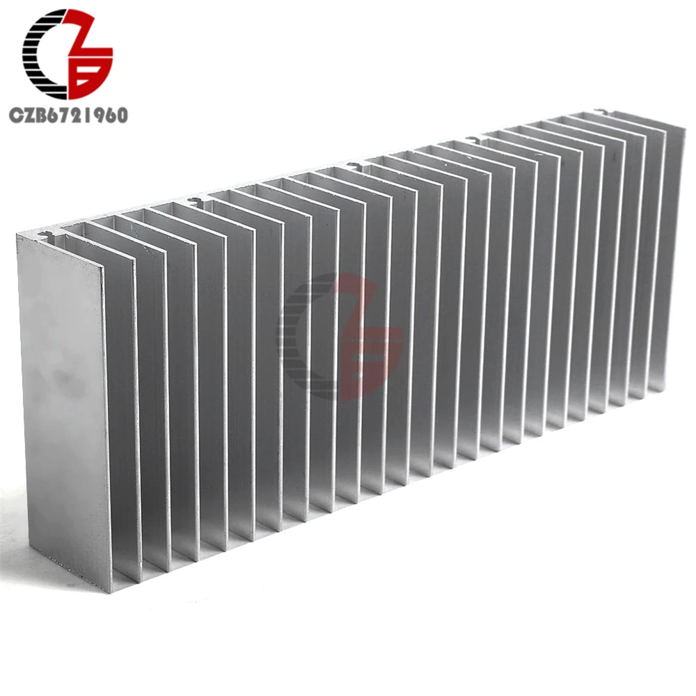 60X150X25 Mm Aluminium Koellichaam Heatsink Radiator Verwarming Warmteafvoer Koeling Voor Amplifer Led Cob Licht power Ic Transistor