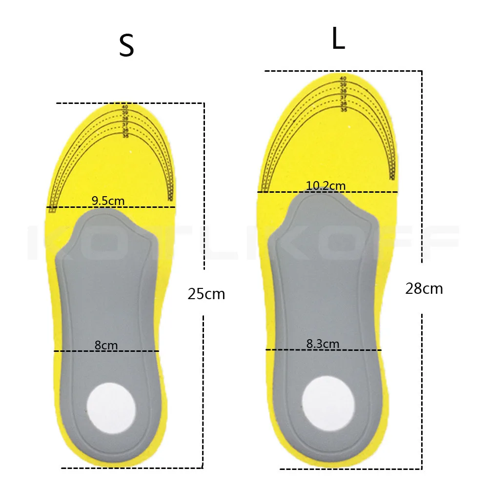Ортопедические стельки для ног Арка Поддержка вставки амортизация дезодорирующие спортивные подушечки для обуви женские мужские аксессуары для обуви