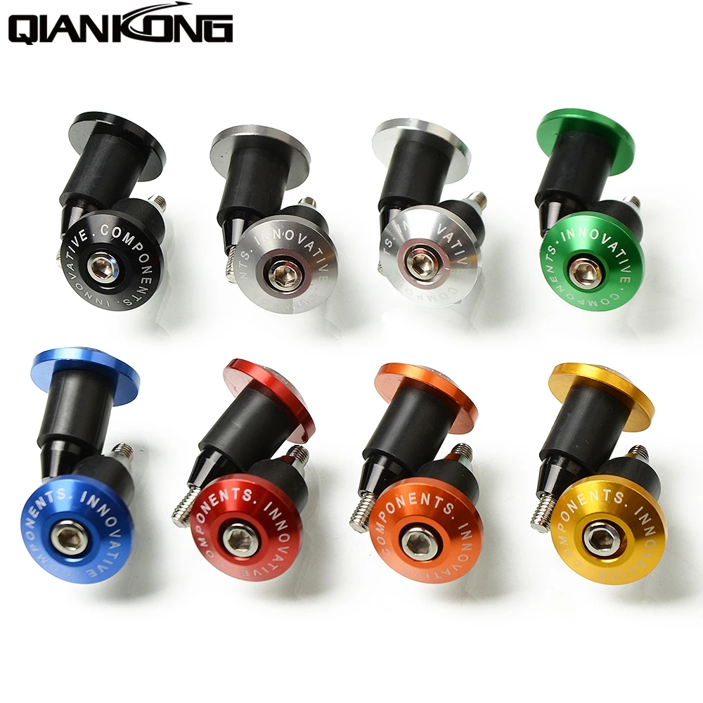 

New Arrival Motorcycle CNC billet Handlebar Grips Bar Ends For YAMAHA YZF R25 R15 R6 R125 kawasaki z750 Z800 FZ8 FZ1 FZ6R ER-6N