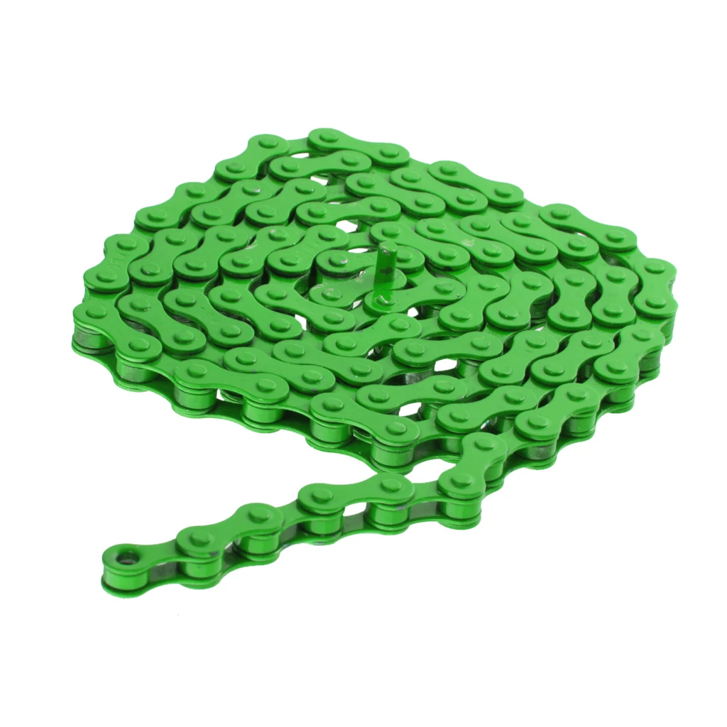High Strength Steel Single Speed Bicycle Chain Anti-rust Bicycle Parts for  MTB BMX Bike  1/2\