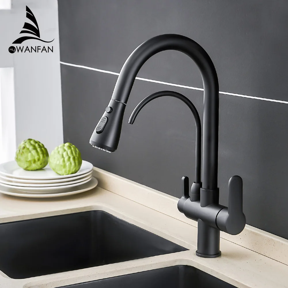 Kitchen Faucets torneira para cozinha de Crane For Kitchen Water Filter Tap Three Ways Sink Mixer Kitchen Faucet WF-0195