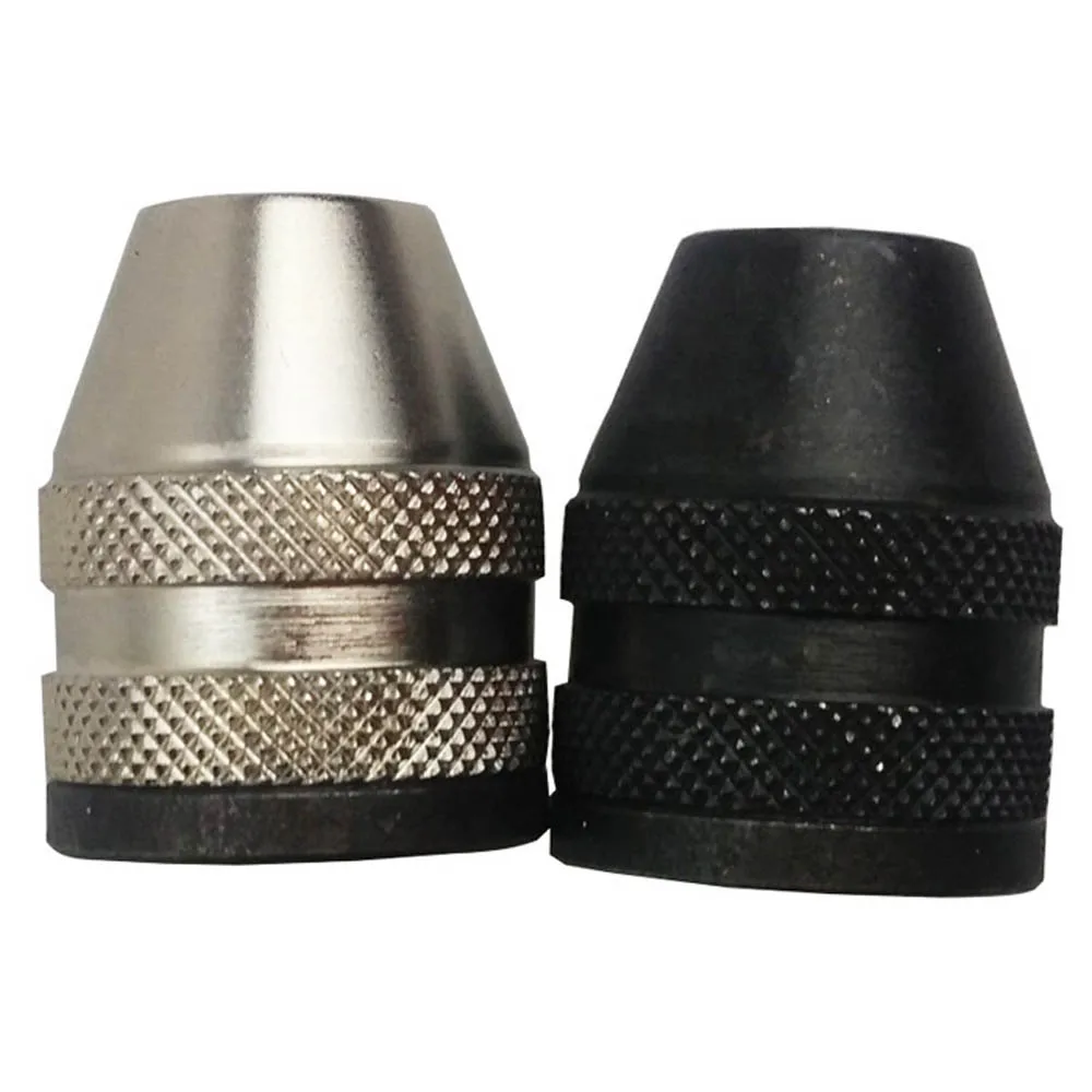 M8X0.75 Keyless Drill Bit Chuck Rotary Tools Quick Change Adapter Converter White/Black High Quality