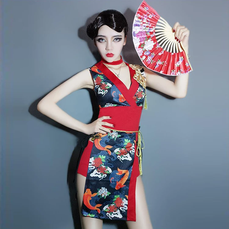 open lace back dress Red Kandy Kimono | Luxury Handcrafted Kimono main image 0