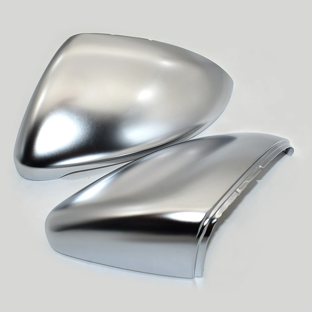 

For Golf 7 Golf 7 GTI Lamando Matt Chrome Mirror Cover Silver Rearview Side Mirror Cap
