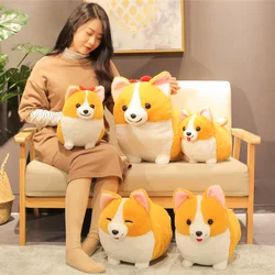 38/45/60cm Lovely Corgi Dog Plush Toy Stuffed Soft Animal Cartoon Pillow Cute Christmas Gift for Kids Kawaii Valentine Present