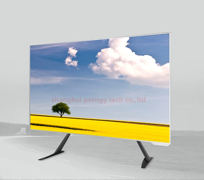 DL-MD10 Universal FIX TV سطح المكتب حامل 2 شريط معدني جبل 27 "-65" لوحة مسطحة LCD LED TV جدار جبل