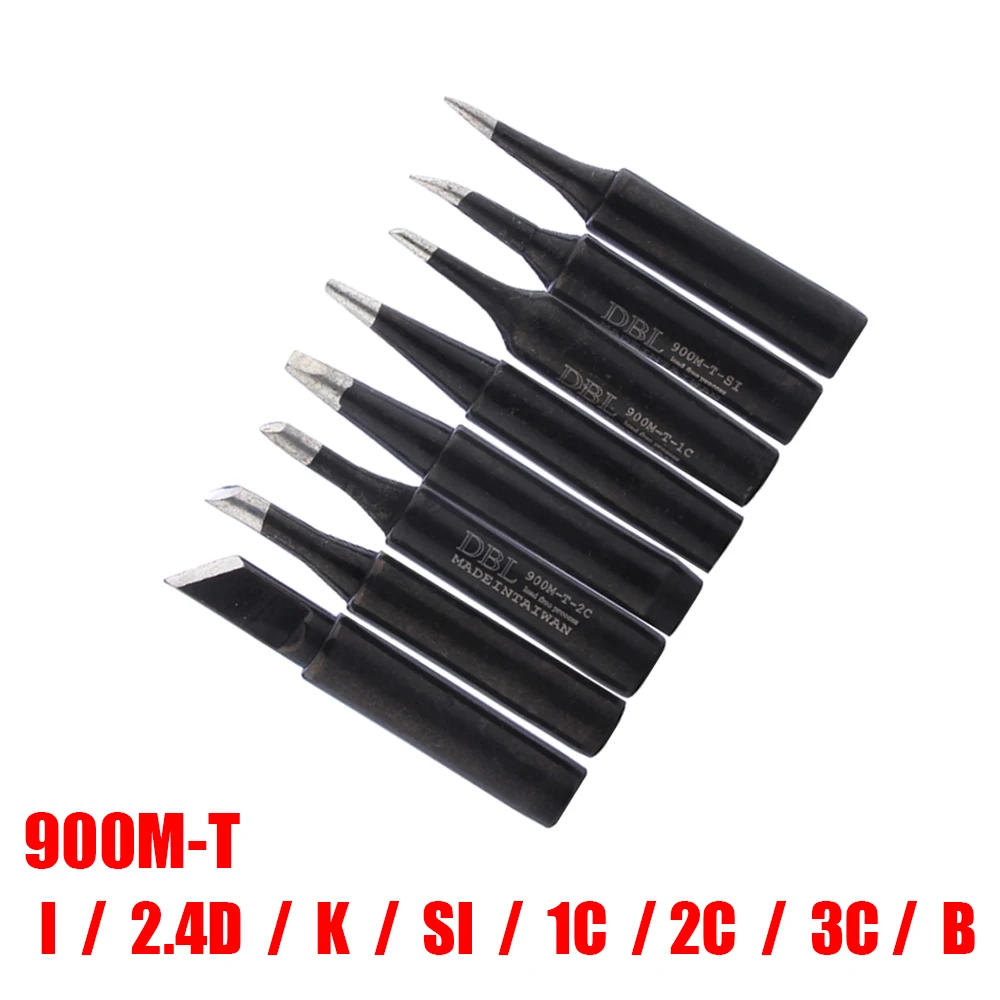 8pcs/lot 900M-T Soldering Tip Lead-free Soldering Iron Tip For 936 BGA Soldering Rework Station