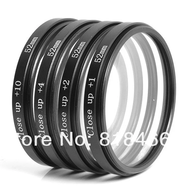 Macro Close Up Lens filter + 1 + 2 + 4 + 10 Filter Kit 49mm 52mm 55mm 58mm 62mm 67mm 72mm 77mm für canon nikon sony pentax dslr camera