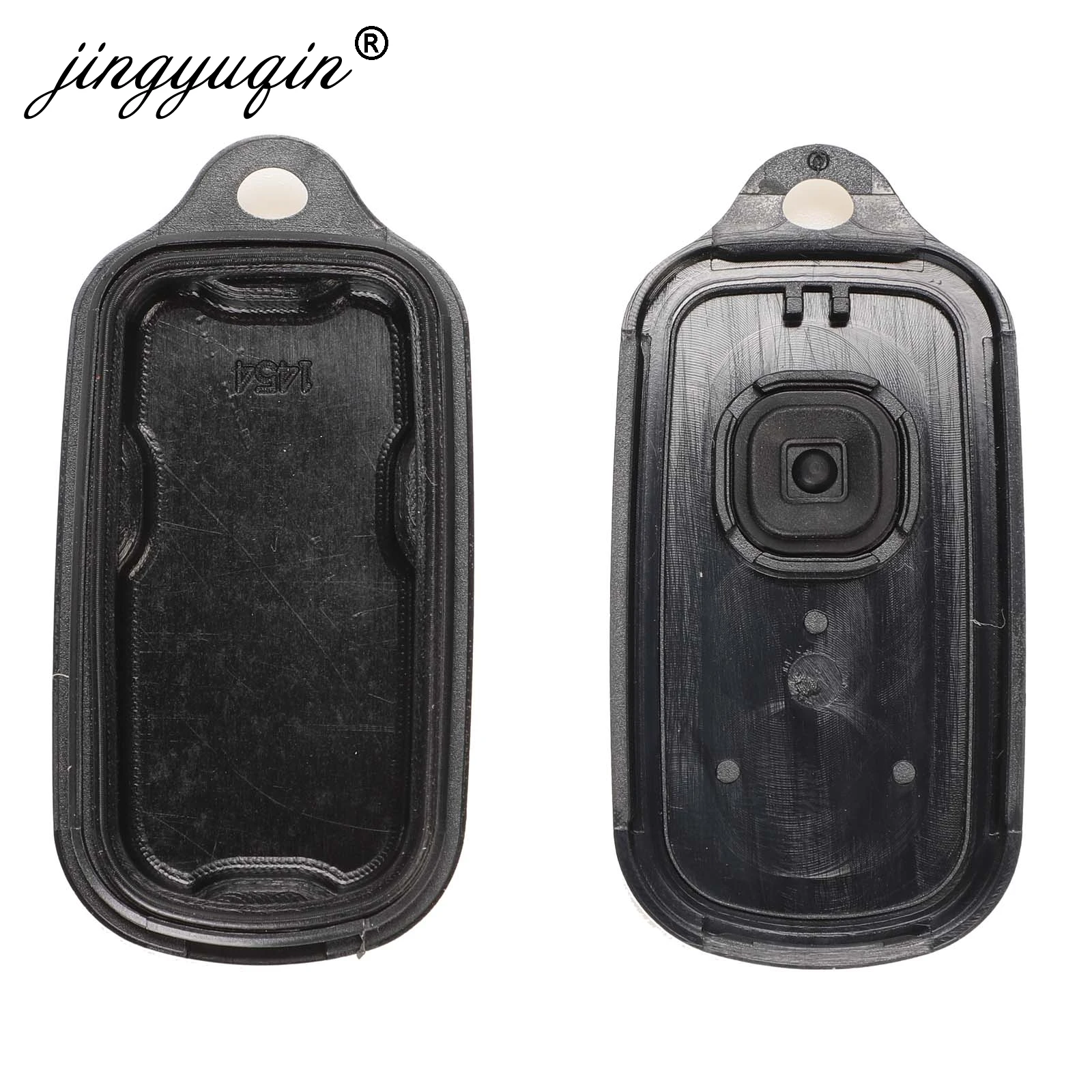 jingyuqin Remote key Shell fob 3 Button + Panic for Toyota Sequoia 4-Runner 4Runner 2003-2008 Keyless Case Replacement