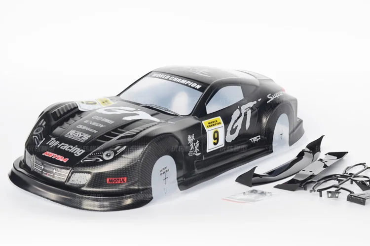 YUKALA 041 1/10 rc car parts painted shell body 1/10 car accessories 190mm 2pcs/lot