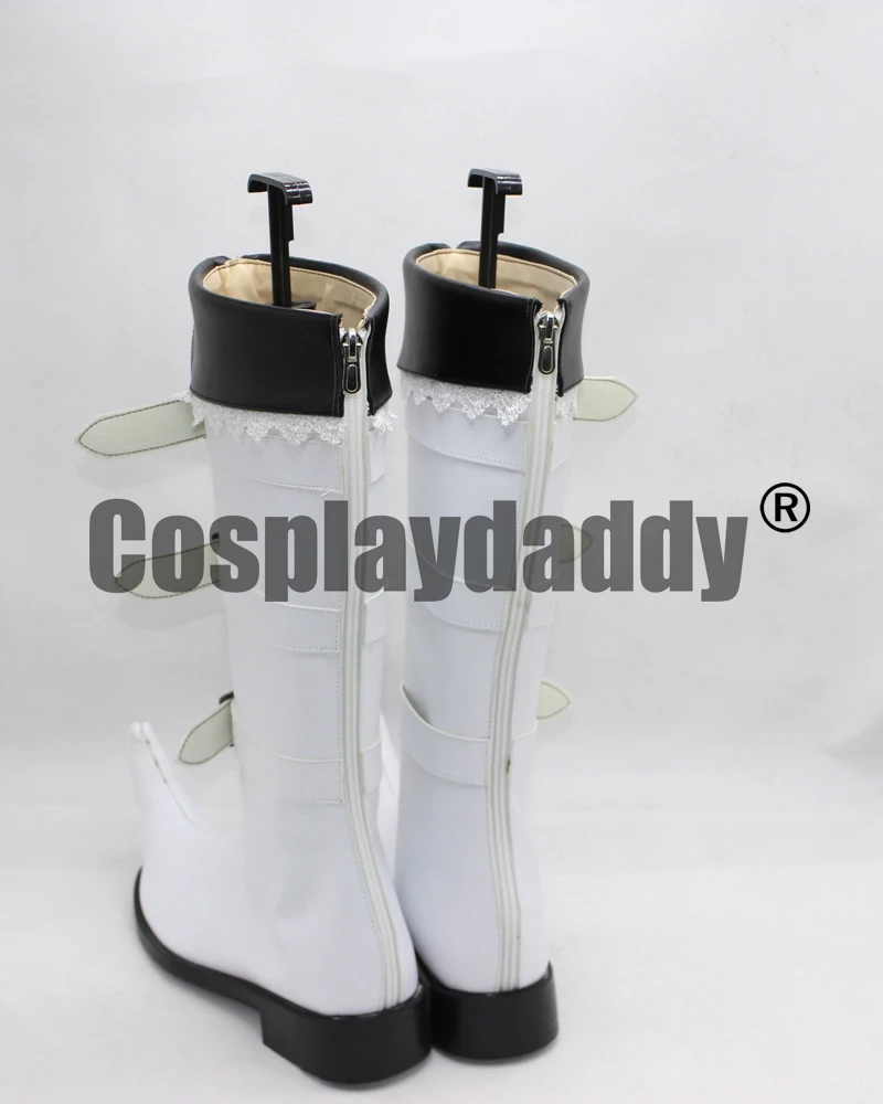 Fate Grand Order Florence Nightingale White Girls Long Cosplay Shoes Boots X002