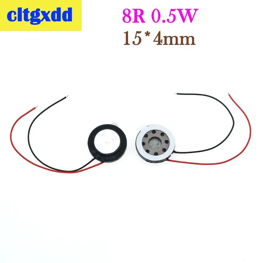 Cltgxdd 8 Ôm 0.5W Loa Còi Từ Loa 15 20 23 26 28 32 36 40 Đường Kính 50 MM 8R 0.5W Loa Còi Báo Âm Thanh Người Chơi