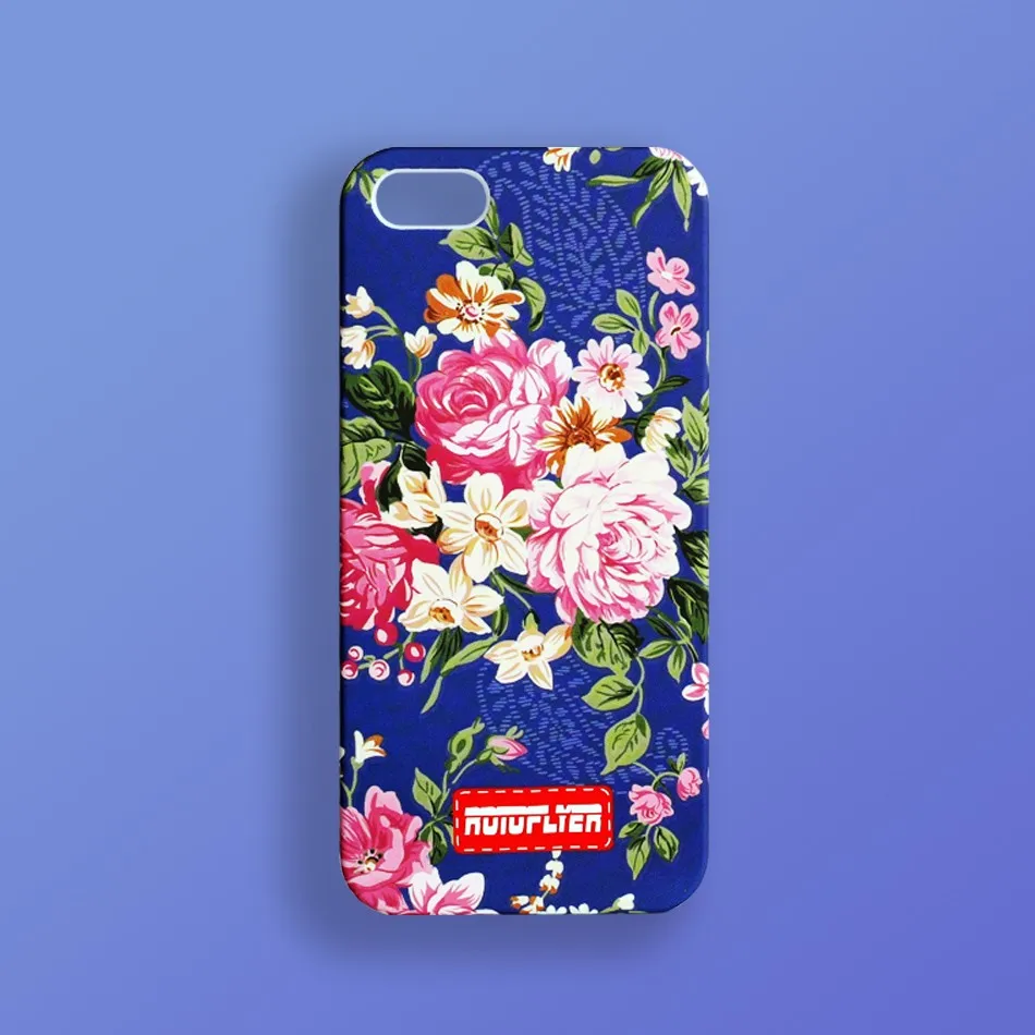 Luminous Indie Pop Flower Hard Back Cover Case for iPhone 5 5S SE Classic Floral for Girls Smooth Touchm for iPhone 5 5S SE