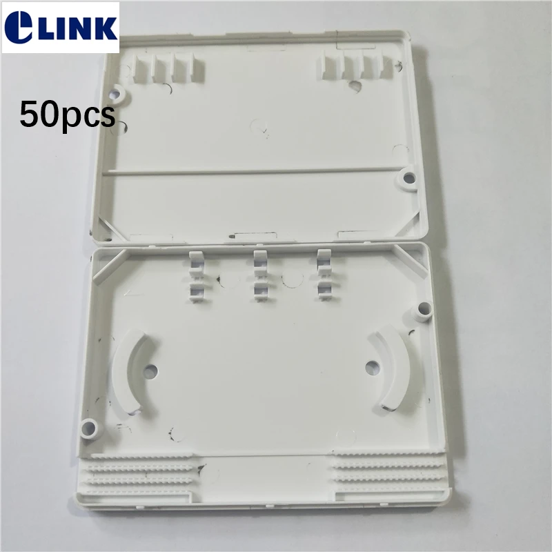 

fiber protective box for drop cable heat shrink tubing fiber splice tray 3 in to 3 out ABS box factory GOOD QUALITY ELINK 50pcs