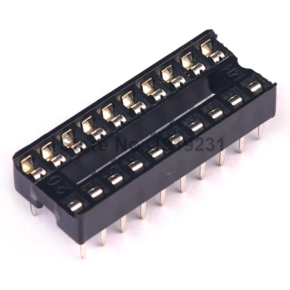 10pcs 20 Pin DIP SIP IC Sockets Adaptor Solder Type 20P