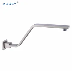 AODEYI Brass Shower Arm Heighten Shower Head Chrome Brushed Nickel Oil Rubbed Bronze Wall Mounted Shower Arm Extension 04-056