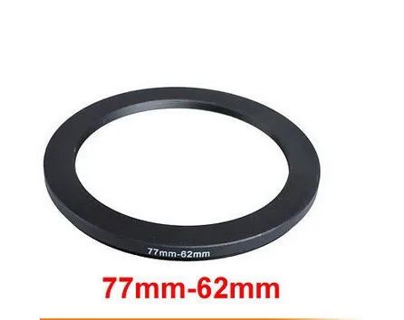 

Lens 77mm-62mm 77-62 77mm to 62mm 77-62mm Stepping Step Down Filter Ring Adapte