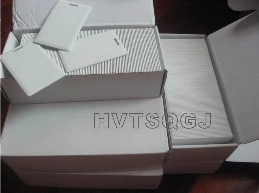 25pcs/lot 1.8mm thick clamshell Long distance reader range EM ID Card use for rfid proximity 1 meter range card reader