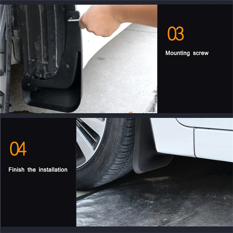 Car Accessories For Subaru Forester SK 2019 2020 2021 Car Mudguards Mud Flaps Splash Guards Fender Protection Cover 4pcs/set