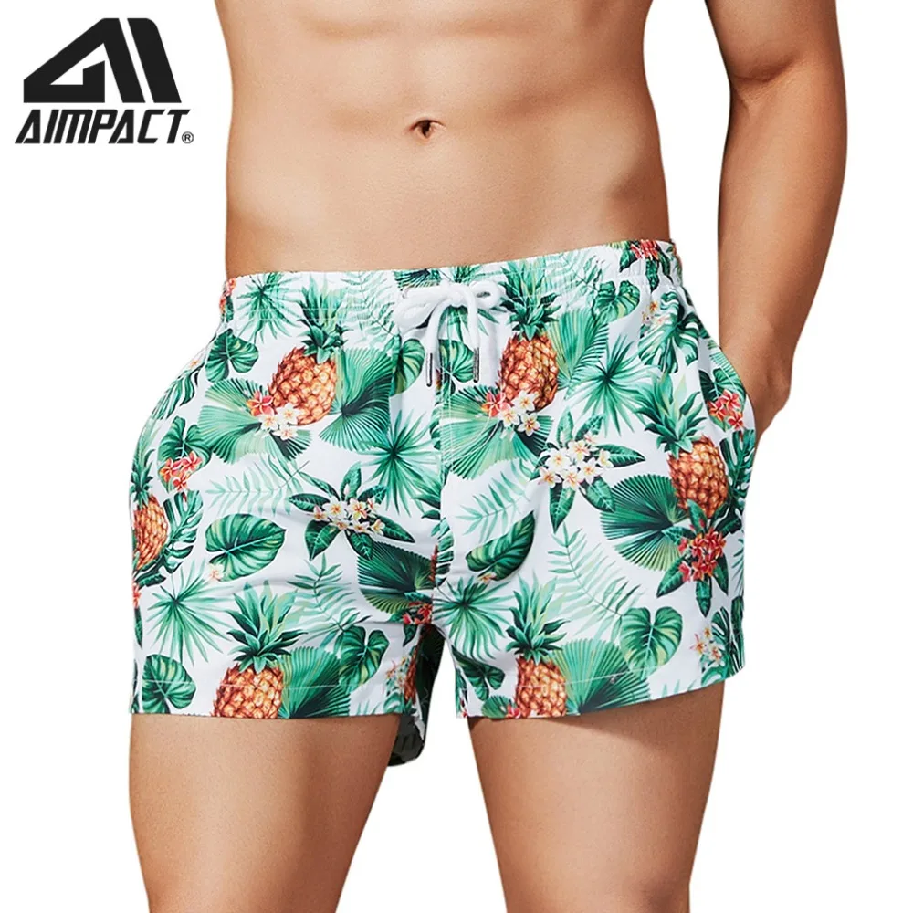 

Quick Dry Boardshorts for Men Casual Surf Beach Swim Shorts New Summer Holiday Sport Running Hybird Male Swimming Trunks AM2184