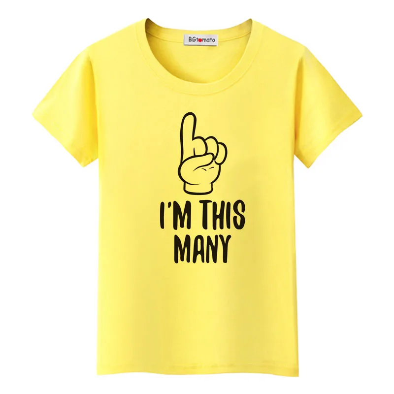 

BGtomato New creative design t shirt women hot sale fashion tops tees femme harajuku shirt korean clothes