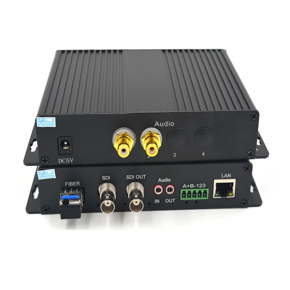 

High Quality HD-SDI Video/Audio/Ethernet 1310/1550 Fiber Optical Media Converters Transmitter and Recevier for HD SDI CCTV