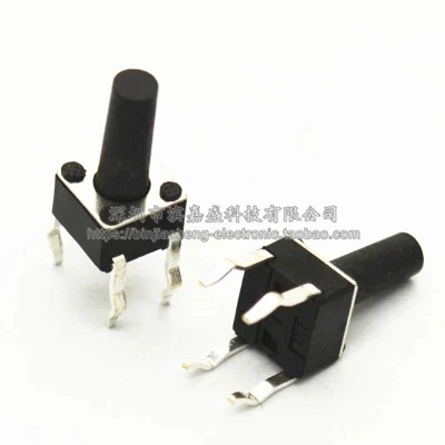 4.5X4.5X9mm 4pin DIP Tactile Tact Mini Push Button Switch Micro Switch Momentary 1000pcs/lot