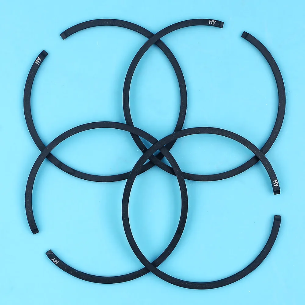 4Pc/lot 38mm Piston Ring Rings For STIHL MS180 018 MS 180 Chainsaw Replacement Spare Parts 1130 034 3002