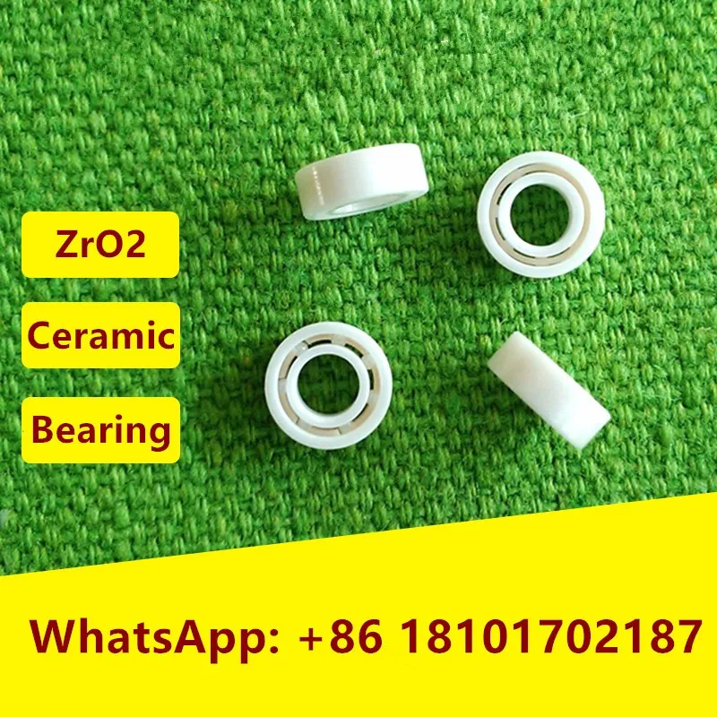 

4pcs MR74 ZrO2 full Ceramic ball bearing 4x7x2 mm Miniature Zirconia ceramic bearings
