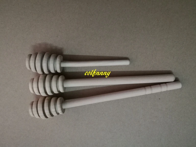 

3000pcs/lot Fast shipping 10.5cm 15cm 16cm Mini Wooden Honey Stick Wood Stick Honey Dipper 3 sizes for selection