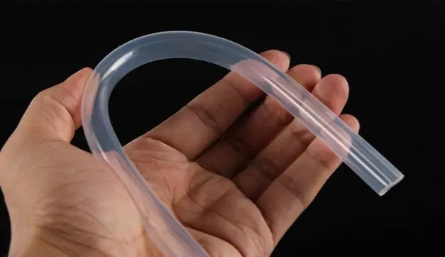 1M di Lunghezza Diametro Esterno 12/14/16/18/21/25 millimetri di Grado Alimentare Trasparente molle del Silicone Tubo
