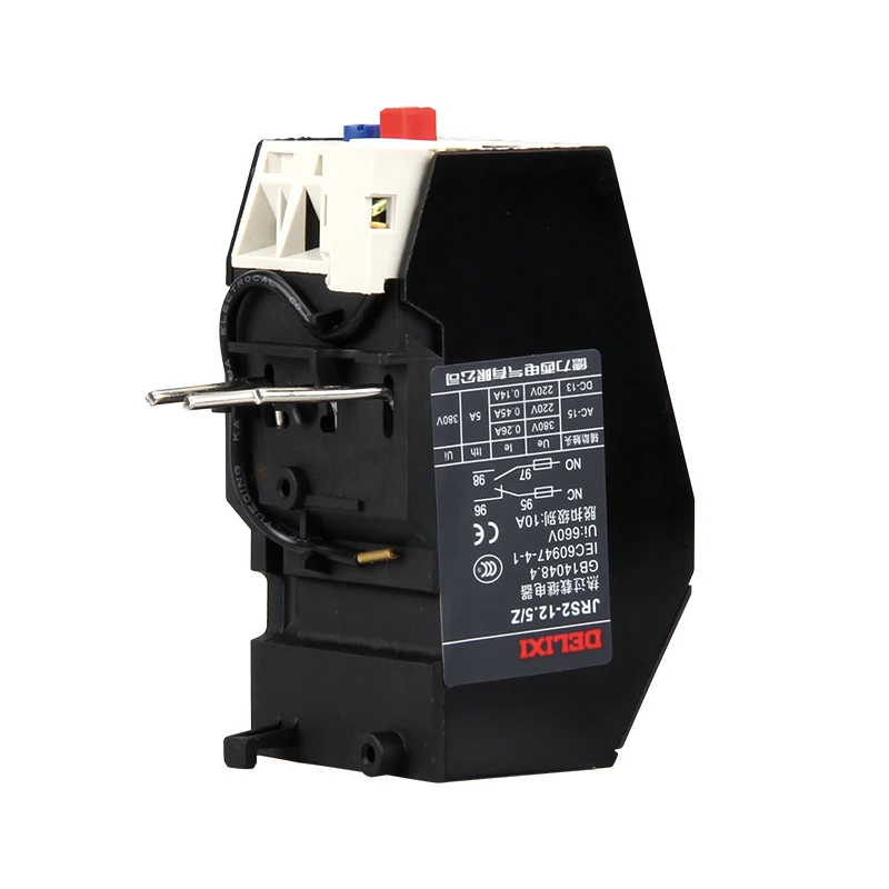 DELIXI Thermal Overload Relay Current Protection Relay 0.63-1A 1-1.6A 1.25-2A 1.6-2.5A JRS2-12.5/Z 3UA50 Adapts To CJX1