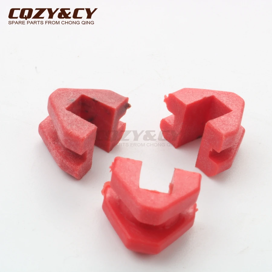 3pc scooter Variator Slider for GY6 50cc 80cc 100cc 139QMB 139QMA  4-stroke