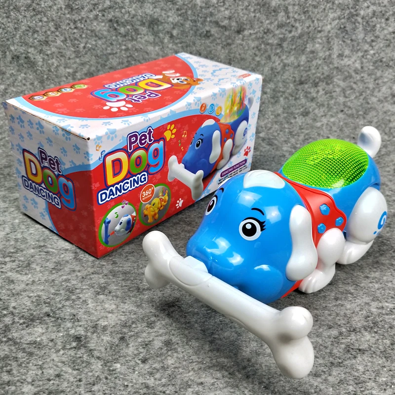 Electronic Toys Funny Dance Dog Musical Singing Walking Toy Roll Dog Pet For Kids Child Baby Gift Lighting Electronic Pets