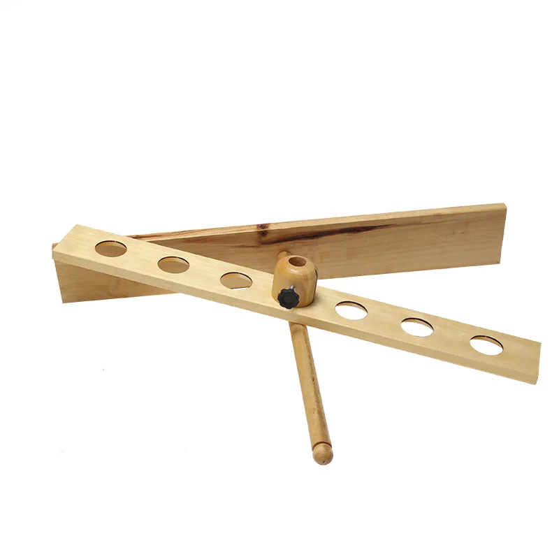 High Quality Wooden Funnel Stand Support Rack Lab Supplies 2 4 6 holes