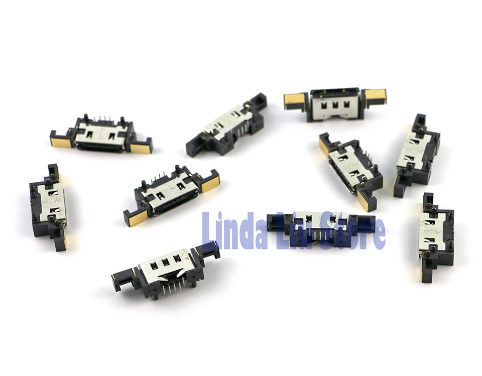 30 teile/los Ersatz Steckdose Lade Port stecker für Nintendo WII U gamepad AC Adapter port