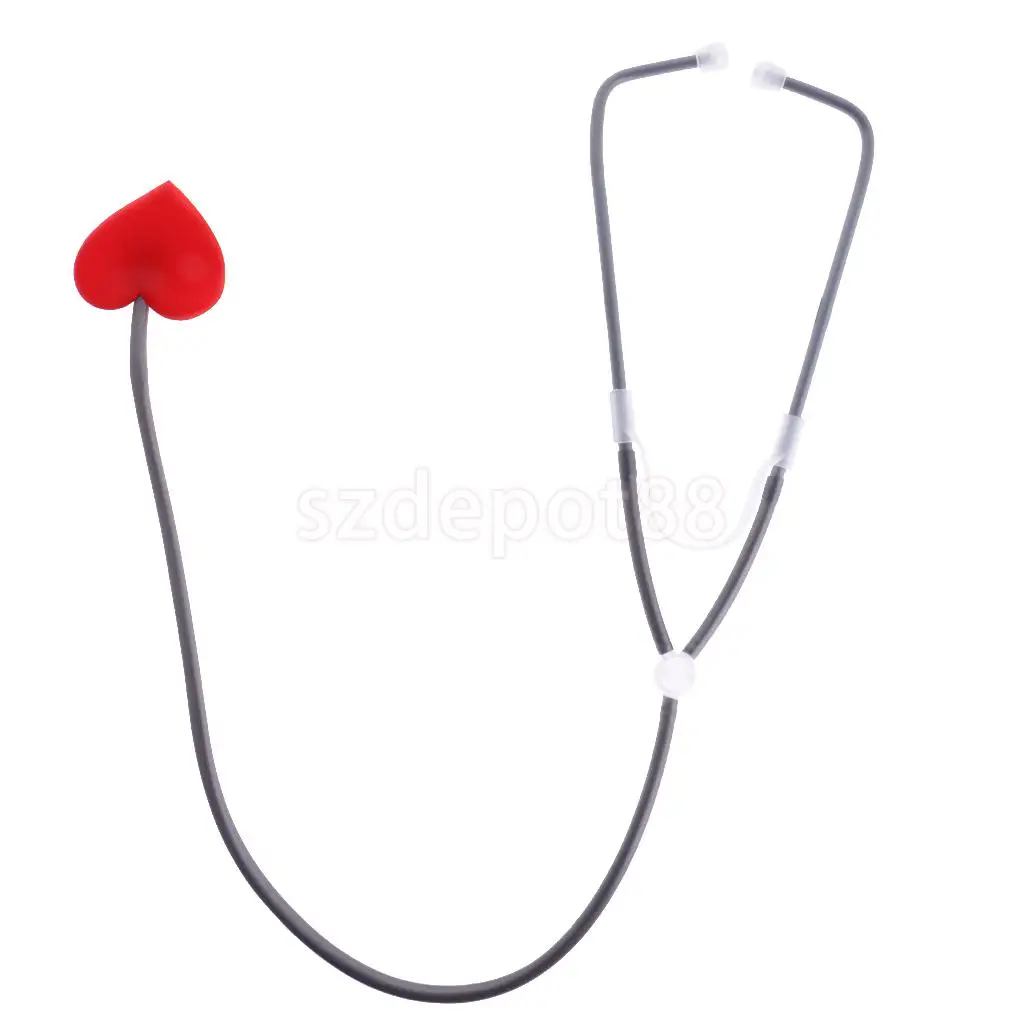 Funny Prop Doctor Nurse Surgeon Heart Stethoscope Party Costume Accessory