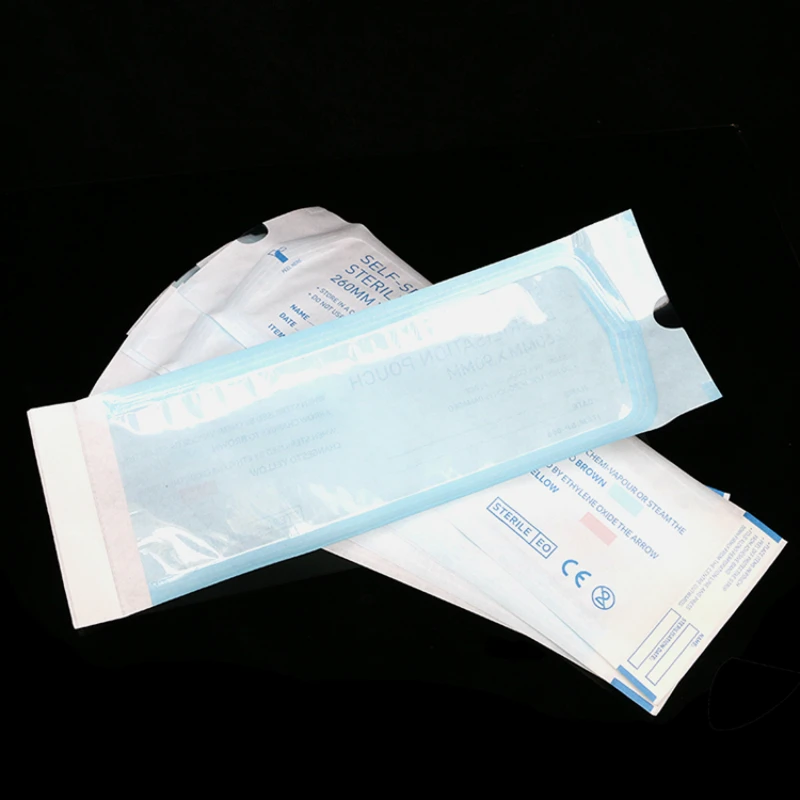 200pcs/box Tattoo Accessories Disposable Tattoo Supplies Sterilization Pouches Bags Medical-grade Bag