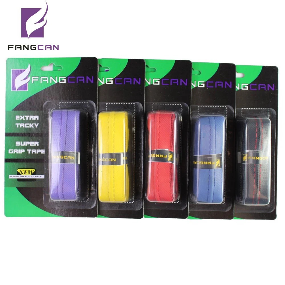 

5pcs FANGCAN FCLG-03 Card Packing 1.9MM PU Replacement Grip Unsticky Anti-skid Overgrip for Tennis Racket Badminton Racquet