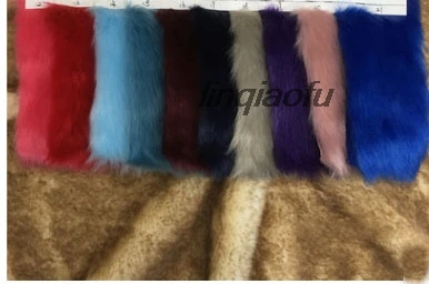 Super soft imitation rabbit fur large fur rabbit fur clothing and footwear artificial plush fabric,felt cloth