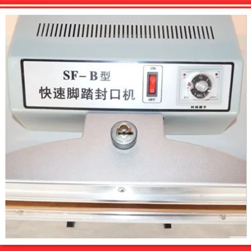 آلة ختم كهربائية بدواسة 500 مللي متر ، آلة ختم أكياس الألومنيوم ، بلاستيك PP ، PE ، معدات تغليف الحيوانات الأليفة