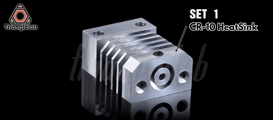 Trianglelab CR10 Kühlkörper Voll-Metall Hotend Upgrade-Kit für CR-10 Ender3 Drucker Micro Swiss CR10 Hotend Titan Wärmebrücher – Detail 2