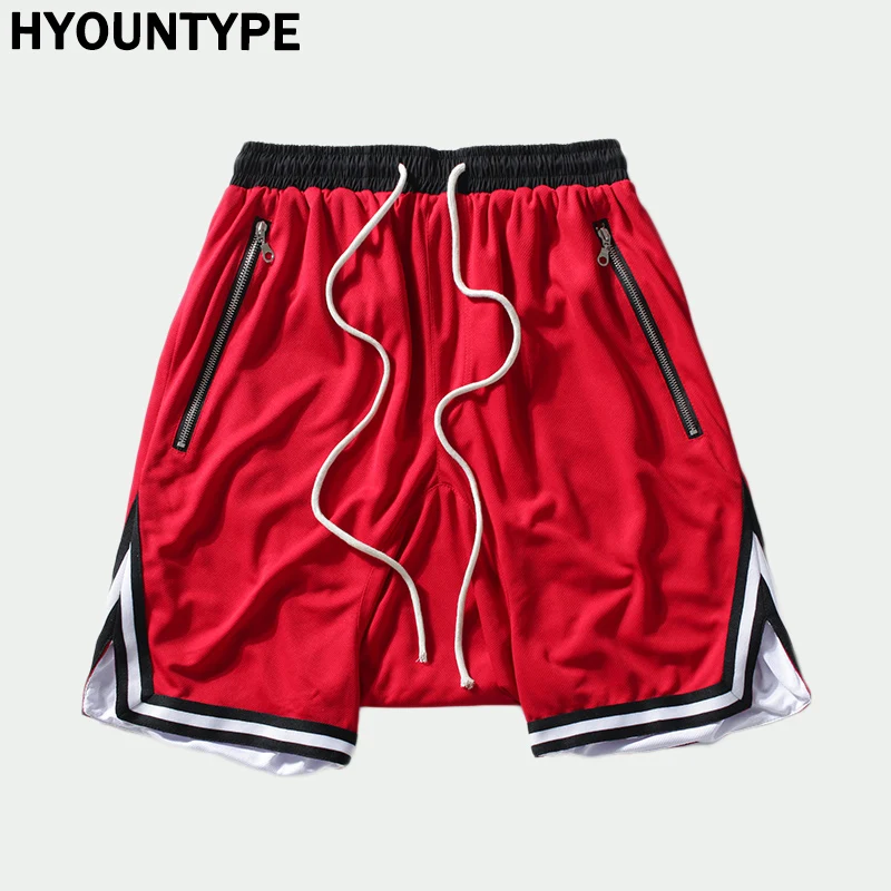 2018 Fashion New Shorts Men Hip Hop Street Wear Five Colors Fashion Clothing Mens Big Size Casual Beach Shorts Plus Size