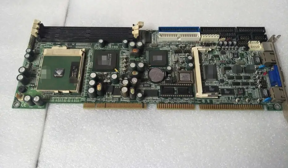 IB780 100% OK IPC Board Full-size CPU Card ISA PCI Industrial Embedded Mainboard PICMG 1.0 With CPU RAM