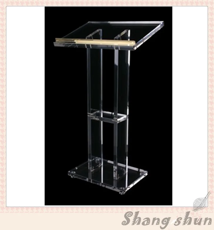 

Acrylic Desktop Lectern Acrylic Lectern Stand / Acrylic Podium Pulpit Lectern for Church Modern Design Acrylic Lectern