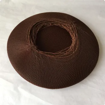 144 יחידות / הרבה חום כהה גומי קצה ניילון רשתות לשיער לעיצוב שיער עשיית קשת בלט רקדן מטבח מזון