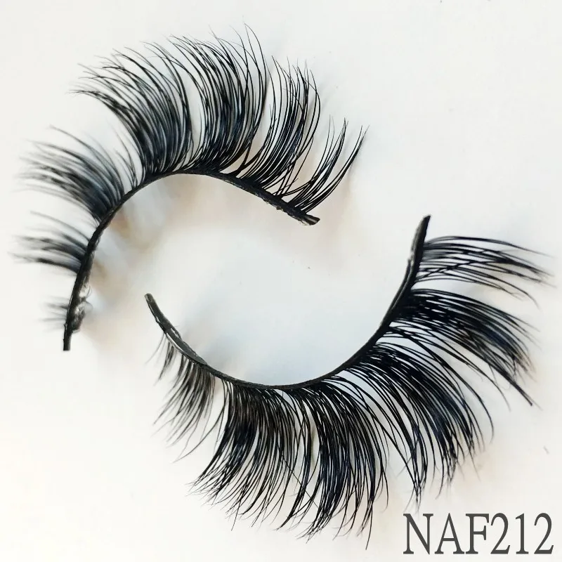 IN USA 300คู่ขนตาปลอม3D Mink Lashes หนา HandMade Full Strip Lashes ความโหดร้ายฟรี Mink ขนตาเทียมมาสคาร่า