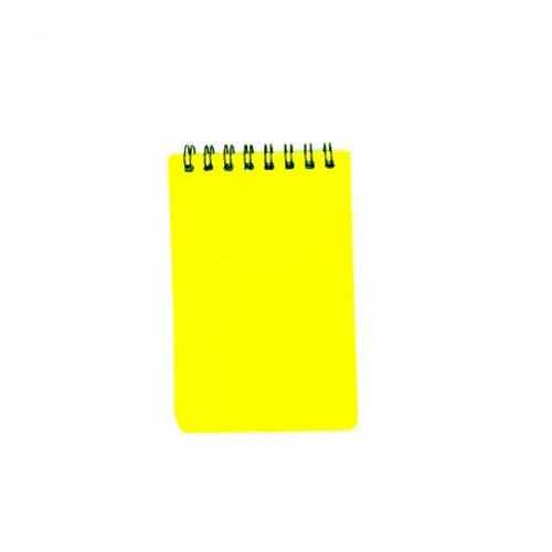 3 Pieces 3x5'' Yellow Favor Tactical Note Book All-Weather All Weather Notebook Waterproof Writing Paper in Rain